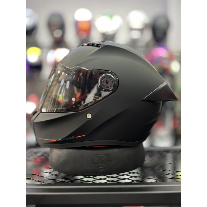 FENIX MAT SİYAH VİZÖRLÜ (+ 1 ŞEFFAF VİZÖR)