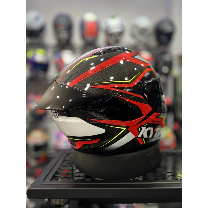 NZ-RACE CARBON KIRMIZI (+1 SİYAH VİZÖR)