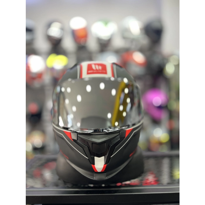 Braker Charm Mat Beyaz Şeffaf (+1 Ayna Vizör)