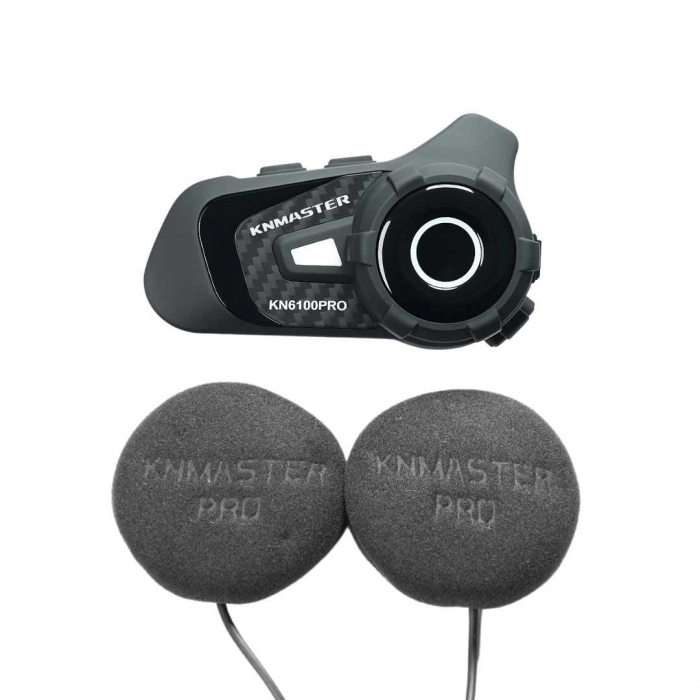 Knmaster KN6100 PRO Motosiklet Kask İnterkom Seti-