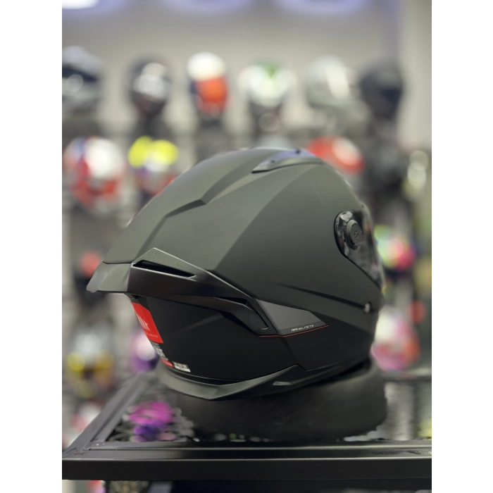 Helmets Braker Mat Siyah (Şeffaf Vİzörlü)