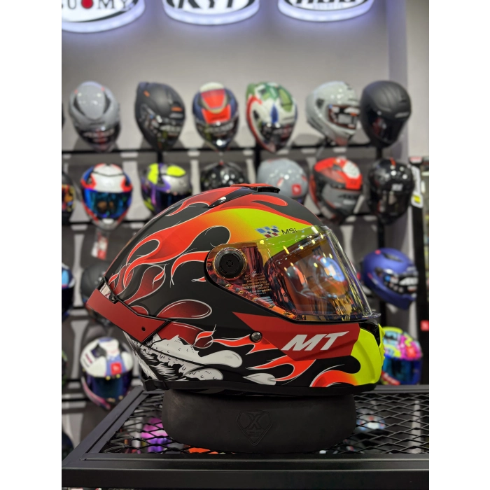 THUNDER MAT YAMANAKA KASK (ŞEFFAF VİZÖRLÜ)