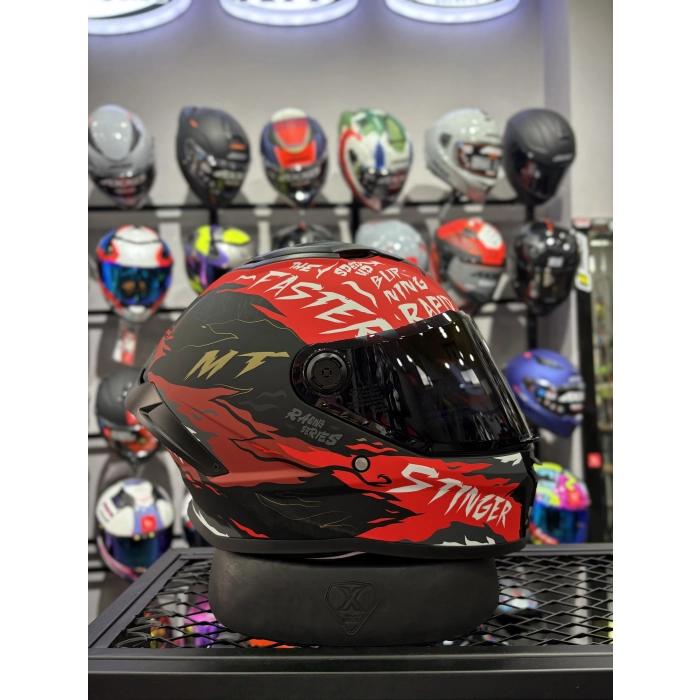 STİNGER 2 ARDENT MAT B5 KASK (ŞEFFAF VİZÖRLÜ)