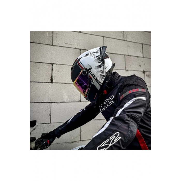 Helmets Braker Sv charm kask (+1 şeffaf vizörlü)