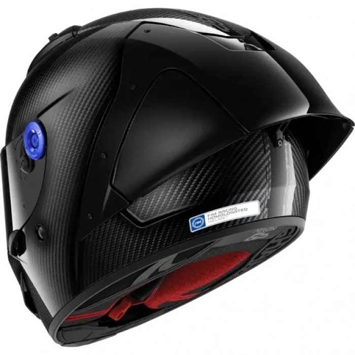 AERON-GP SİYAH FULL CARBON FIM RACING KASK ( +1 SİYAH VİZÖR )