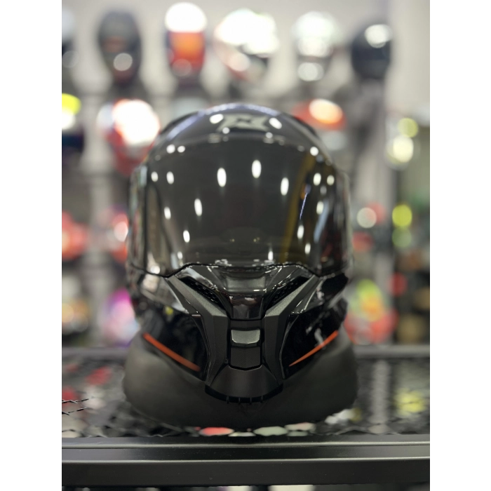 FENIX GLOSS BLACK SİYAH VİZÖRLÜ (+1 ŞEFFAF VİZÖR)