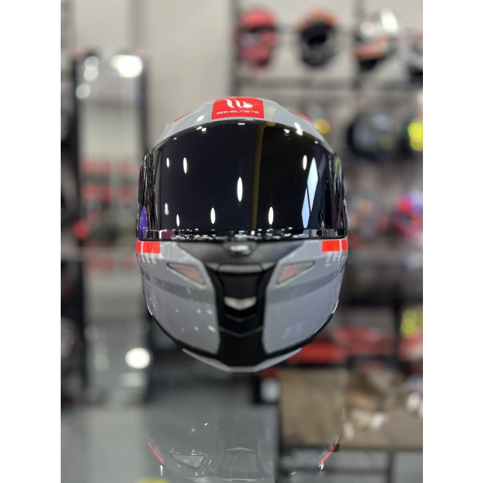 Helmets Revenge 2s Nardo Gri Parlak Şeffaf Vİzörlü