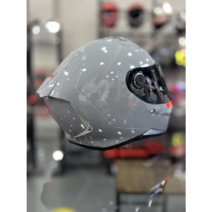 Helmets Revenge 2s Nardo Gri Parlak Şeffaf Vİzörlü