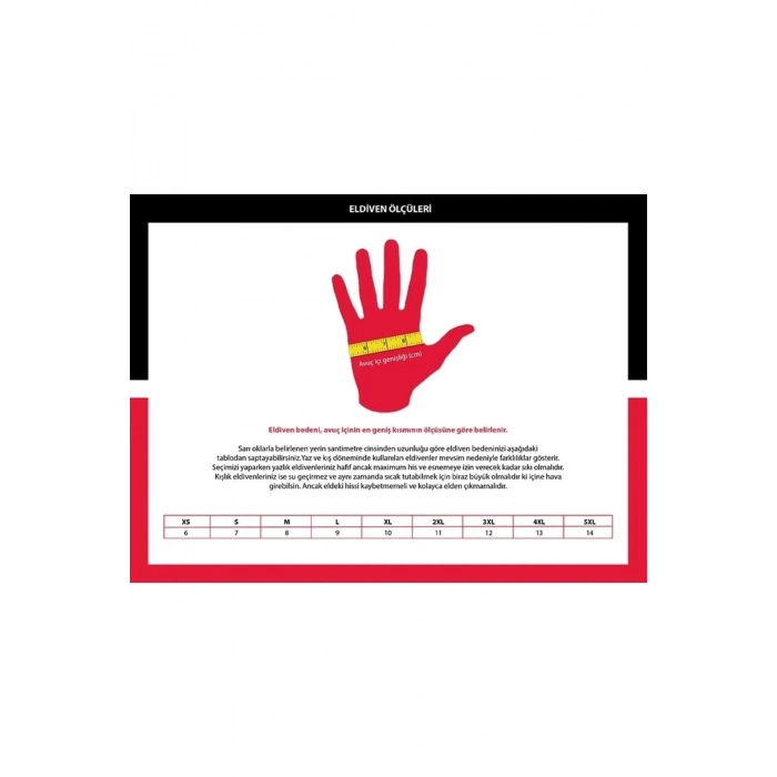 MC117W LADY KIRMIZI ELDİVEN