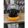 HJC F100 KASK SEMI FLAT TITANIUM modüler kask