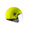 El Jettin Hi-vis Yellow Yarım Motorcu Kaskı