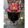 TT-COURSE KASK GEAR MAVİ KIRMIZI ŞEFFAF VİZÖRLÜ