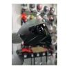 TT-REVO MAT SİYAH KAPALI KASK ŞEFFAF VİZÖRLÜ