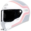 V10 Kask Camı Siyah Vizör HJ41