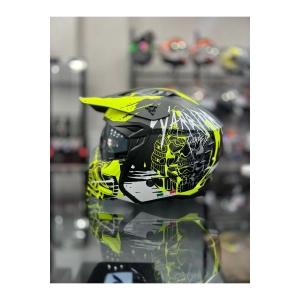 X1-X SEUL WARRİOR YELLOW KASK motozilla