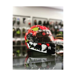 Eagle Gloss Kırmızı Kask
