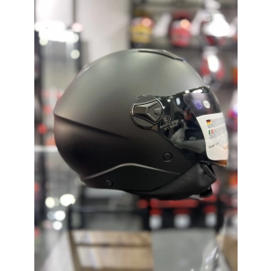 SW 765 MATT SİYAH GÜNEŞ VİZÖRLÜ (ŞEFFAF VİZÖRLÜ)