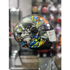 SW 765 KONG SİYAH SARI GÜNEŞ VİZÖRLÜ