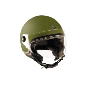 El Jettin Khaki Green Yarım Motorcu Kaskı