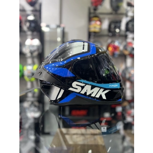 Typhoon Thorn Mavi Kapalı Kask Şeffaf Vizörlü