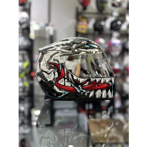 820 Beast Gümüş Vizör