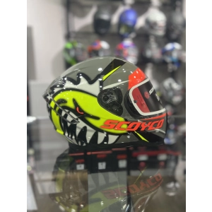 869 Shark Güneş Vizörlü Kapalı Kask