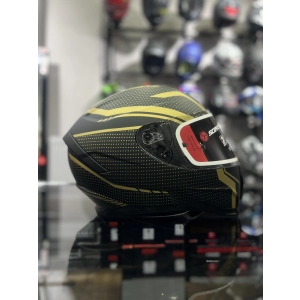 869 Blade Siyah Sarı Kapalı Kask