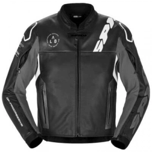 DP PROGRESSIVE LEATHER DERİ CEKET SİYAH BEYAZ