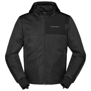 HOODIE NET TEKSTİL CEKET SİYAH