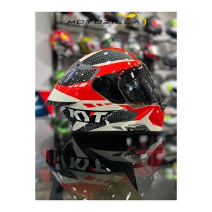 TT-REVO GEAR KIRMIZI SİYAH ŞEFFAF VİZÖRLÜ