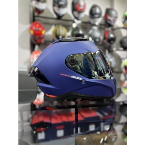 Panther Mat Lacivert İridyum Vizörlü (+1 Şeffaf Vizör)