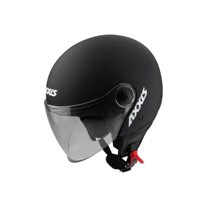 Square S Mat Siyah Yarım Kask