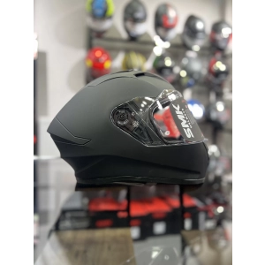 STELLAR MAT SİYAH KAPALI KASK