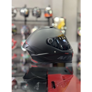 Helmet Stinger Mat Siyah (+1 Siyah Vizör)