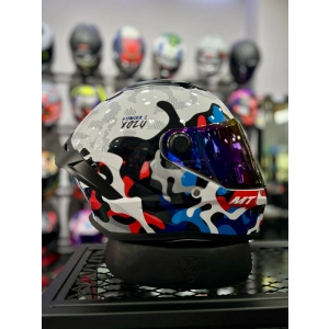 Helmets Stinger 2 Yozu İridyum Vizörlü (+1 Şeffaf Vizör)