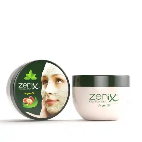 Zenix Yüz Maskesi 350ml Kil Argan