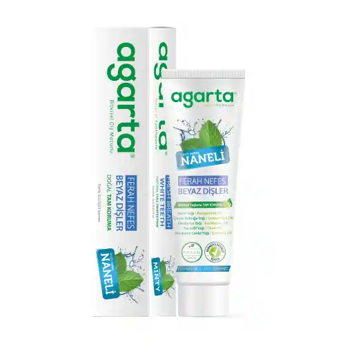 Agarta Doğal Diş Macunu Naneli 100 Ml