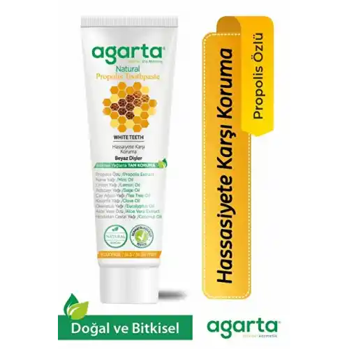 Agarta Doğal Diş Macunu Propolisli 100 Ml