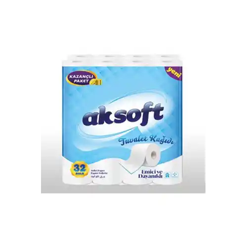 Aksoft Tuvalet Kağıdı 32li