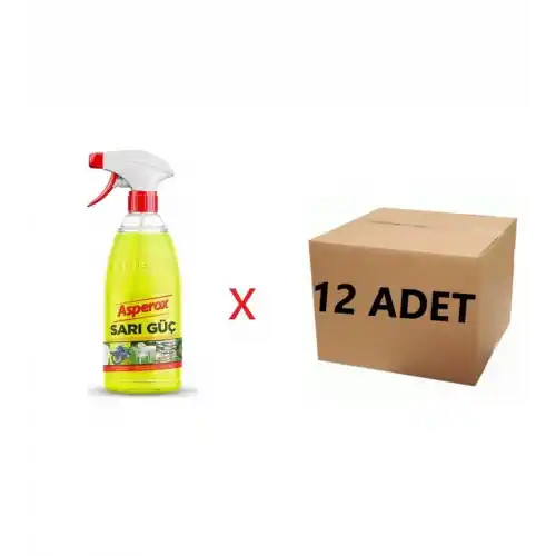 Asperox Sarı Güç 1000 Ml 12li Koli