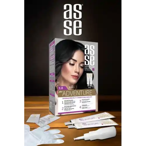 Asse Adventure Set Boya No:1.0 Siyah