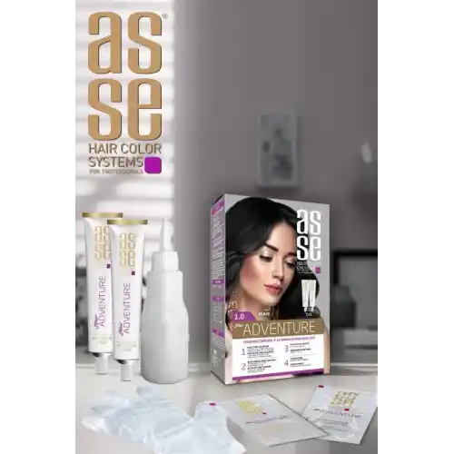 Asse Adventure Set Boya No:1.0 Siyah