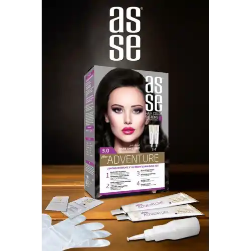 Asse Adventure Set Boya No:3.0 Koyu Kestane
