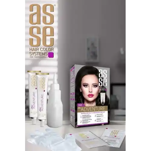 Asse Adventure Set Boya No:3.0 Koyu Kestane