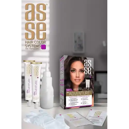 Asse Adventure Set Boya No:5.0 Açık Kestane