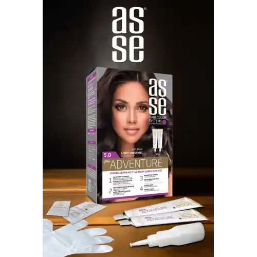 Asse Adventure Set Boya No:5.0 Açık Kestane