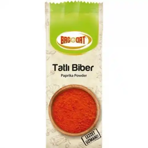 Bağdat Kırmızı Toz Tatlı Biber 75 Gr