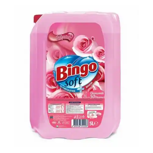 Bingo Soft 5Lt Gülpembe