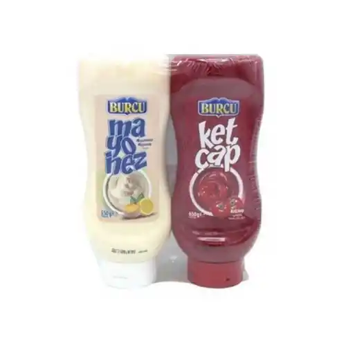 Burcu Ketçap 650+mayonez 550 Gr Set