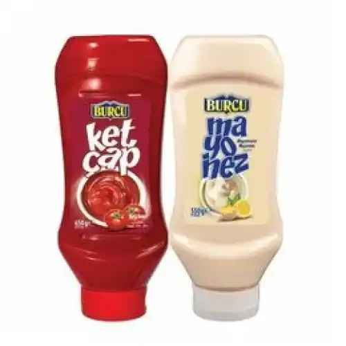 Burcu Ketçap 650+mayonez 550gr Set